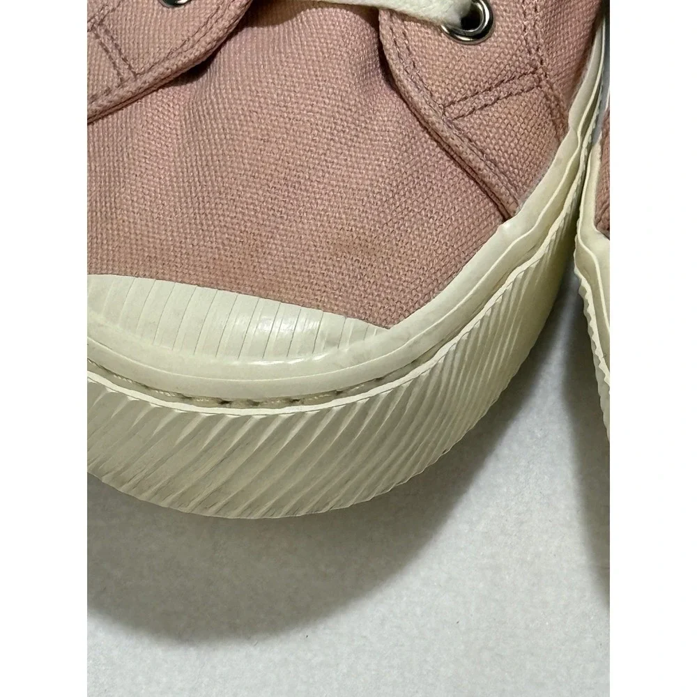 Cariuma‎ Pink Canvas Rose OCA Low Top Lace Up Cap Toe Vegan Sneakers Womens 9